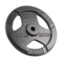 OBCIĄŻENIE ŻELIWNE 20KG, OTWÓR 31MM, TALERZ Z UCHWYTAMI, REBEL ACTIVE