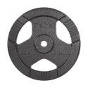 OBCIĄŻENIE ŻELIWNE 20KG, OTWÓR 31MM, TALERZ Z UCHWYTAMI, REBEL ACTIVE