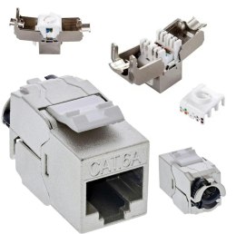 RJ10 GNIAZDO RJ45 ST P KAT.6A BEZNARZĘDZIOWE