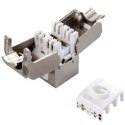 RJ10 GNIAZDO RJ45 ST P KAT.6A BEZNARZĘDZIOWE