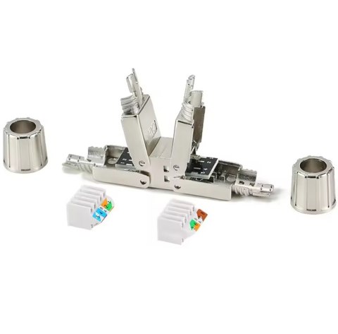 RJ8 ŁĄCZNIK RJ45 ST P BEZNARZĘDZIOWY RJ8 ŁĄCZNIK RJ45 ST P BEZNARZĘDZIOWY