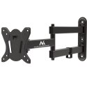 UCHWYT DO TELEWIZORA LUB MONITORA MACLEAN, MAx. VESA 100x100, 13-32", 30KG, CZARNY, MC-417