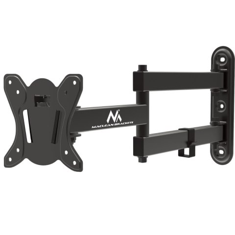 UCHWYT DO TELEWIZORA LUB MONITORA MACLEAN, MAx. VESA 100x100, 13-32", 30KG, CZARNY, MC-417 UCHWYT DO TELEWIZORA LUB MONITORA MACLEAN, MAx. VESA 100x100, 13-32", 30KG, CZARNY, MC-417