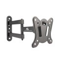 UCHWYT DO TELEWIZORA LUB MONITORA MACLEAN, MAx. VESA 100x100, 13-32", 30KG, CZARNY, MC-417