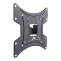 UCHWYT DO TELEWIZORA LUB MONITORA MACLEAN, MAx. VESA 200x200, 23-43", 30KG, CZARNY, MC-414