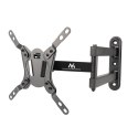 UCHWYT DO TELEWIZORA LUB MONITORA MACLEAN, MAx. VESA 200x200, 23-43", 30KG, CZARNY, MC-418