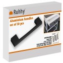 UCHWYT MEBLOWY CZARNY- 10SZT. RUHHY 24190