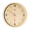 ZEGAR ŚCIENNY 30 CM JASNY BRĄZ