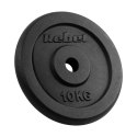 ZESTAW OBCIĄŻEŃ ŻELIWNYCH 2x10KG, OTWÓR 31MM, TALERZ KLASYCZNY, REBEL ACTIVE