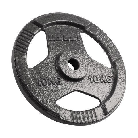 ZESTAW OBCIĄŻEŃ ŻELIWNYCH 2x10KG, OTWÓR 31MM, TALERZ Z UCHWYTAMI, REBEL ACTIVE ZESTAW OBCIĄŻEŃ ŻELIWNYCH 2x10KG, OTWÓR 31MM, TALERZ Z UCHWYTAMI, REBEL ACTIVE