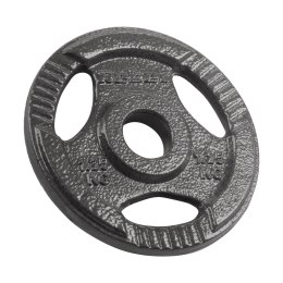 ZESTAW OBCIĄŻEŃ ŻELIWNYCH 4x1.25KG, OTWÓR 31MM, TALERZ Z UCHWYTAMI, REBEL ACTIVE