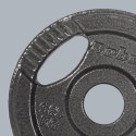 ZESTAW OBCIĄŻEŃ ŻELIWNYCH 4x1.25KG, OTWÓR 31MM, TALERZ Z UCHWYTAMI, REBEL ACTIVE