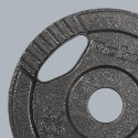 ZESTAW OBCIĄŻEŃ ŻELIWNYCH 4x2.5KG, OTWÓR 31MM, TALERZ Z UCHWYTAMI, REBEL ACTIVE