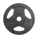 ZESTAW OBCIĄŻEŃ ŻELIWNYCH 4x5KG, OTWÓR 31MM, TALERZ Z UCHWYTAMI, REBEL ACTIVE