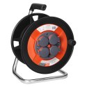 BRYZGOSZCZELNY ZWIJAK BĘBNOWY IP44 4x2P+Z 16A 230V, H05VV-F 3x1,5MM2, 50M