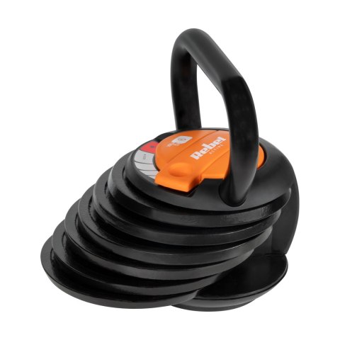 KETTLEBELL ŻELIWNY AUTOMATYCZNY REGULOWANY 9KG, REBEL ACTIVE KETTLEBELL ŻELIWNY AUTOMATYCZNY REGULOWANY 9KG, REBEL ACTIVE
