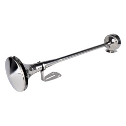 KLAKSON FANFARA SYGNAŁ DŹWIĘKOWY CHROM 620 MM 12V 24V LOWTONE AMIO-04078