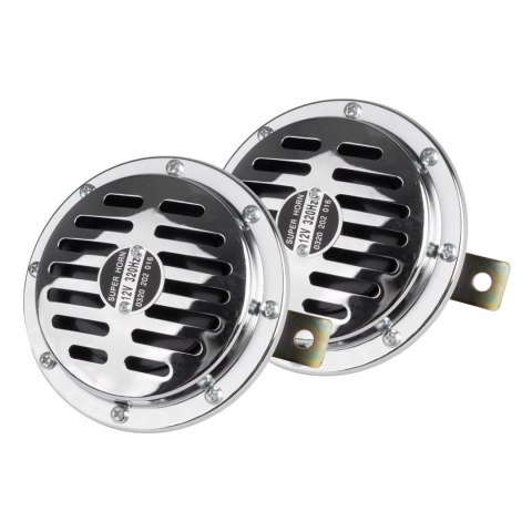 KLAKSON SYGNAŁ DŹWIĘKOWY CHROM 125 MM 12V AMIO-04074 KLAKSON SYGNAŁ DŹWIĘKOWY CHROM 125 MM 12V AMIO-04074