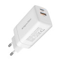 ŁADOWARKA SIECIOWA KRUGER&MATZ 65 W GAN Z FUNKCJĄ POWER DELIVERY I QUICK CHARGE