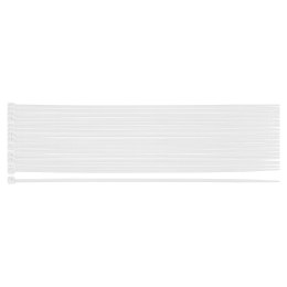 O PASKI ZACISKOWE EXTREME 2.5 × 200 MM, BIAŁE, 100 SZT.