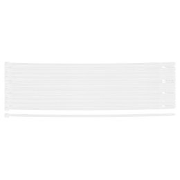 O PASKI ZACISKOWE EXTREME 4.8 × 300 MM, BIAŁE, 100 SZT.