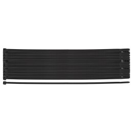 O PASKI ZACISKOWE EXTREME 4.8 × 450 MM, CZARNE, 50 SZT.