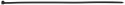 O PASKI ZACISKOWE EXTREME 7.6 × 400 MM, CZARNE, 50 SZT.