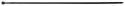 O PASKI ZACISKOWE EXTREME 9.0 × 650 MM, CZARNE, 50 SZT.
