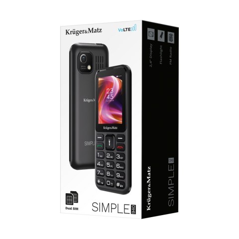 TELEFON GSM KRUGER&MATZ SIM PLE KM0940 4G TELEFON GSM KRUGER&MATZ SIM PLE KM0940 4G