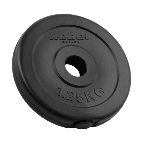 ZESTAW OBCIĄŻEŃ BITUMICZNYCH 4x1.25KG, OTWÓR 31MM, TALERZ KLASYCZNY, REBEL ACTIVE ZESTAW OBCIĄŻEŃ BITUMICZNYCH 4x1.25KG, OTWÓR 31MM, TALERZ KLASYCZNY, REBEL ACTIVE
