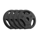 ZESTAW OBCIĄŻEŃ BITUMICZNYCH 4x1.25KG, OTWÓR 31MM, TALERZ Z UCHWYTAMI, REBEL ACTIVE