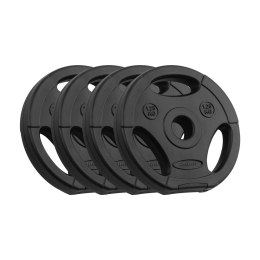 ZESTAW OBCIĄŻEŃ BITUMICZNYCH 4x1.25KG, OTWÓR 31MM, TALERZ Z UCHWYTAMI, REBEL ACTIVE