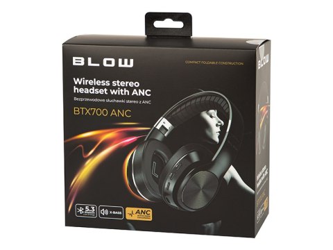 32-833# SŁUCHAWKI BLOW BLUETOOTH BTx700ANC 32-833# SŁUCHAWKI BLOW BLUETOOTH BTx700ANC
