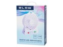 44-502# WENTYLATOR BIURKOWY 10CM USB+AKUMULATOR BIAŁY
