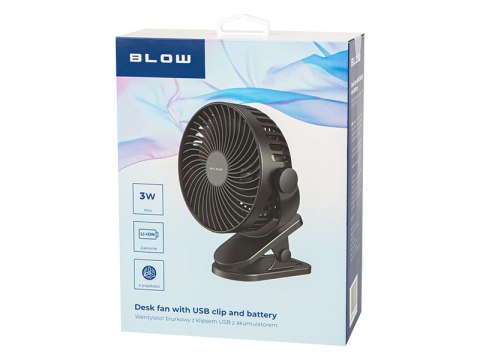 44-505# WENTYLATOR BIURKOWY Z KLI PSEM 15CM USB+AKUMULATOR CZARNY 44-505# WENTYLATOR BIURKOWY Z KLI PSEM 15CM USB+AKUMULATOR CZARNY