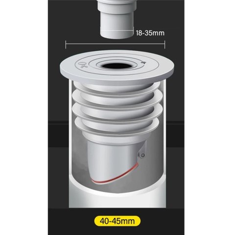 DA272A SYFON MAGNETYCZNY SILIKONOWY 40-45MM DA272A SYFON MAGNETYCZNY SILIKONOWY 40-45MM