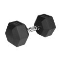 HANTEL ŻELIWNY GUMOWANY HEX 20 KG REBEL ACTIVE