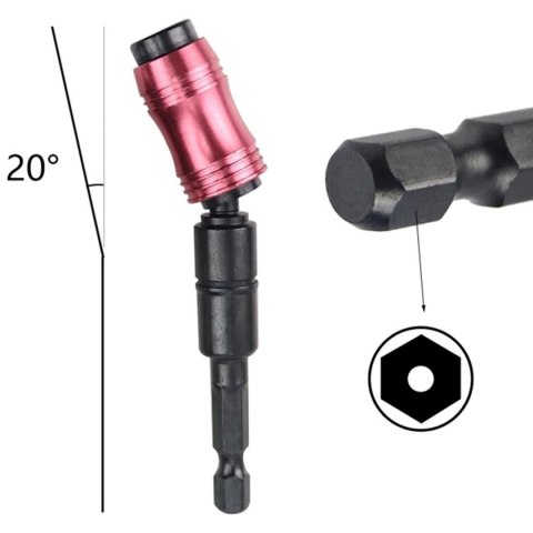 NZ39 UCHWYT MAGNETYCZNY 1/4" KĄTOWY NZ39 UCHWYT MAGNETYCZNY 1/4" KĄTOWY