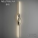 ZD143A LAM PA SCIENNA KINKIET 60CM LED NATURALNY BIAŁY