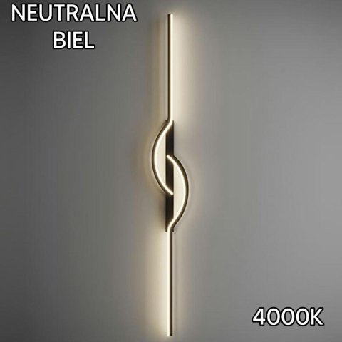 ZD143A LAM PA SCIENNA KINKIET 60CM LED NATURALNY BIAŁY ZD143A LAM PA SCIENNA KINKIET 60CM LED NATURALNY BIAŁY