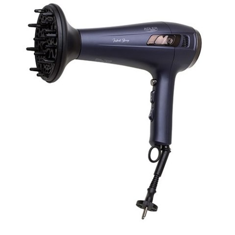 AD 2273 SUSZARKA ZE ZWIJANYM PRZEWODEM - 2400W + DYFUZOR AD 2273 SUSZARKA ZE ZWIJANYM PRZEWODEM - 2400W + DYFUZOR