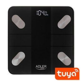 AD 8186 BLACK WAGA ŁAZIENKOWA ANALITYCZNA ? SMART - A PLIKACJA TUYA