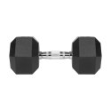 HANTEL ŻELIWNY GUMOWANY HEX 17,5 KG REBEL ACTIVE