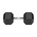 HANTEL ŻELIWNY GUMOWANY HEX 25 KG REBEL ACTIVE