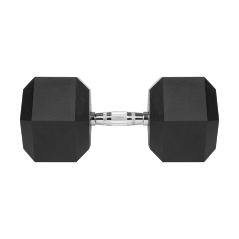 HANTEL ŻELIWNY GUMOWANY HEX 40 KG REBEL ACTIVE HANTEL ŻELIWNY GUMOWANY HEX 40 KG REBEL ACTIVE