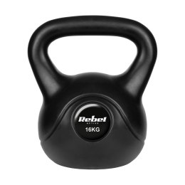 KETTLEBELL BITUMICZNY 16 KG REBEL ACTIVE