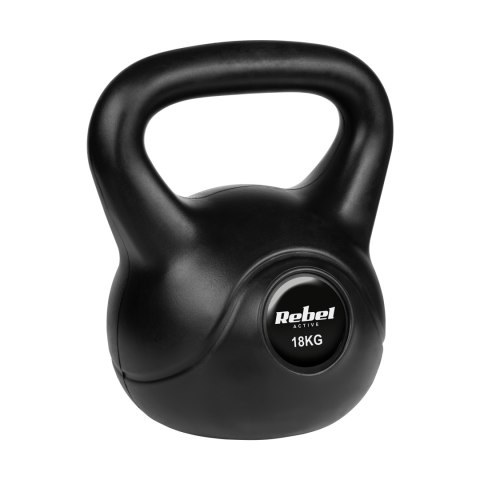 KETTLEBELL BITUMICZNY 18 KG REBEL ACTIVE KETTLEBELL BITUMICZNY 18 KG REBEL ACTIVE