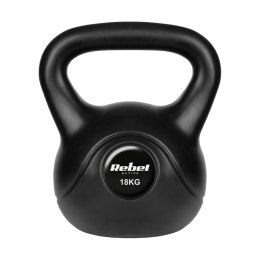KETTLEBELL BITUMICZNY 18 KG REBEL ACTIVE