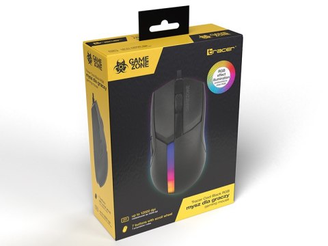 MYSZ TRACER GAMEZONE COOL BLACK RGB MYSZ TRACER GAMEZONE COOL BLACK RGB