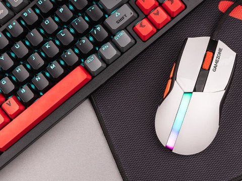 MYSZ TRACER GAMEZONE COOL WHITE RGB MYSZ TRACER GAMEZONE COOL WHITE RGB